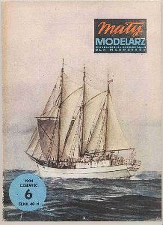 Plan Schooner Zawisza Czarny [B] - MALY